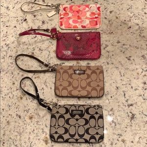 COACH Wristlets